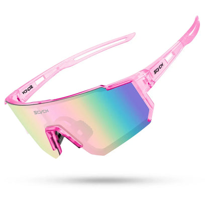 SCVCN Sport Sunglasses for Men and Women – Cycling, MTB, Biking, Camping, Golf, Baseball, Y2K Fashion, UV400, Street Style