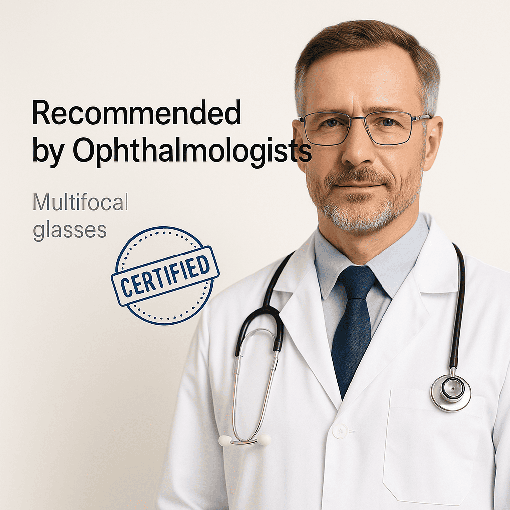 VisionSync Gleitsichtbrille + Geschenk [Adaptive Technologie]